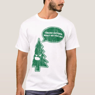 T-shirt Arbre en colère (vintage)