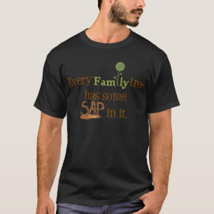 T-shirt Arbre familial amusant