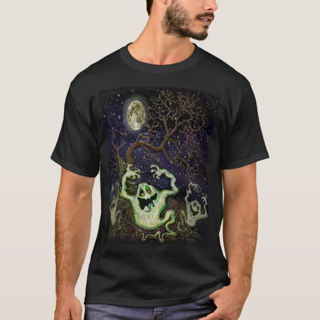 T-Shirt Arbre Fantôme (Devant)