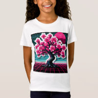 Arbre Fleur de Cerisier Synthwave 803
