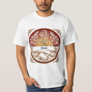 T-shirt Arbre Généalogique de la Famille Crimson Nom de Fa