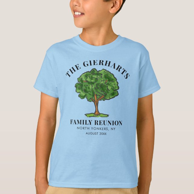 T-shirt Arbre généalogique Famille Réunions Cousins Person (Devant)