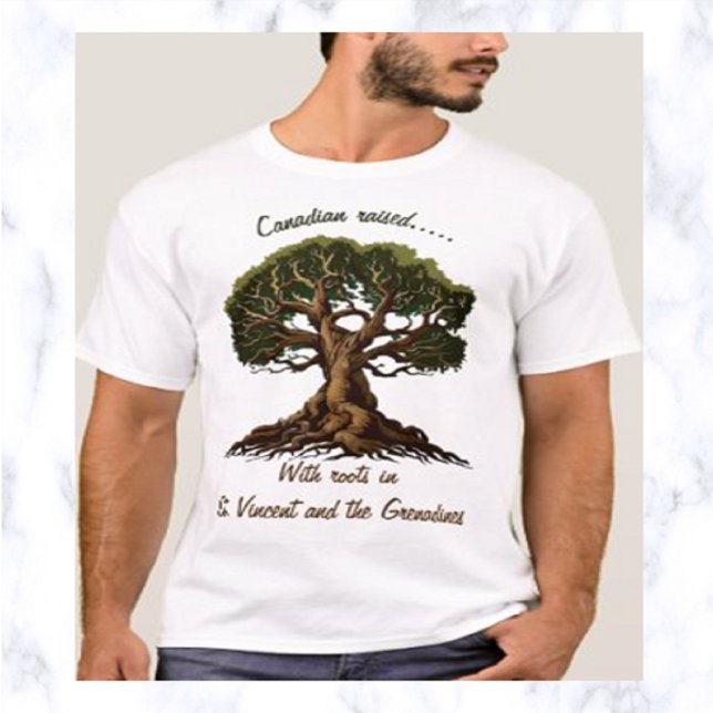 T-shirt Arbre Généalogique Modifiable Avec Racines (Créateur téléchargé)