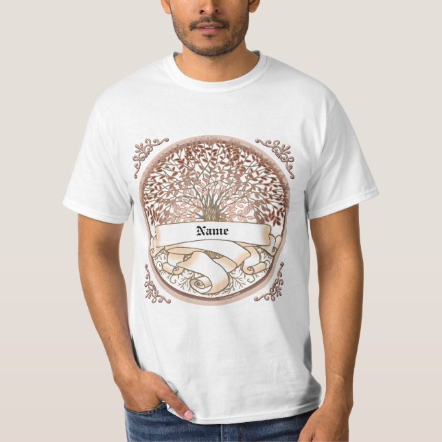T-shirt Arbre Généalogique Nom de Famille (Devant)