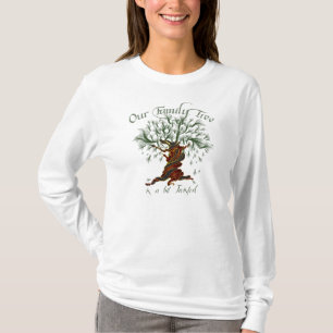 T-shirt arbre généalogique tordu