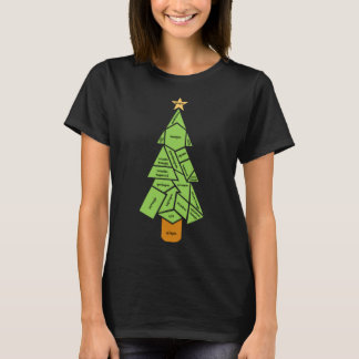 T-shirt Arbre géométrique en polygones pour les amateurs d