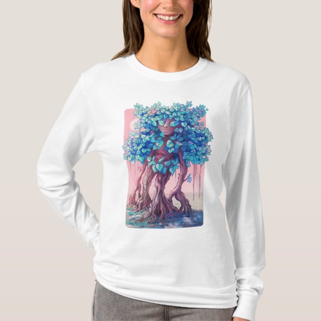T-shirt Arbre Girl Surreal (Devant)