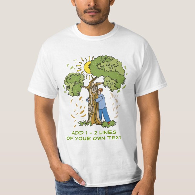 T-shirt Arbre Hugger (Devant)