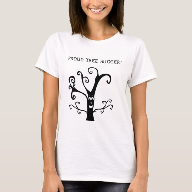 T-shirt Arbre Hugger (Devant)