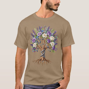 T-shirt Arbre moléculaire de la vie Chimie et biologie Flo
