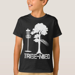 T-shirt Arbre Nied Funny Disc Joueur De Golf Plaisanterie