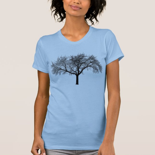 T-shirt Arbre noir (Devant)