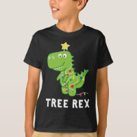 Arbre Rex. Animal Pun Dinosaur Dinosaur Noël Paja