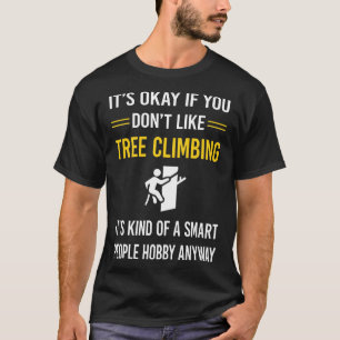T-shirt Arbre Smart People Escalade Climber