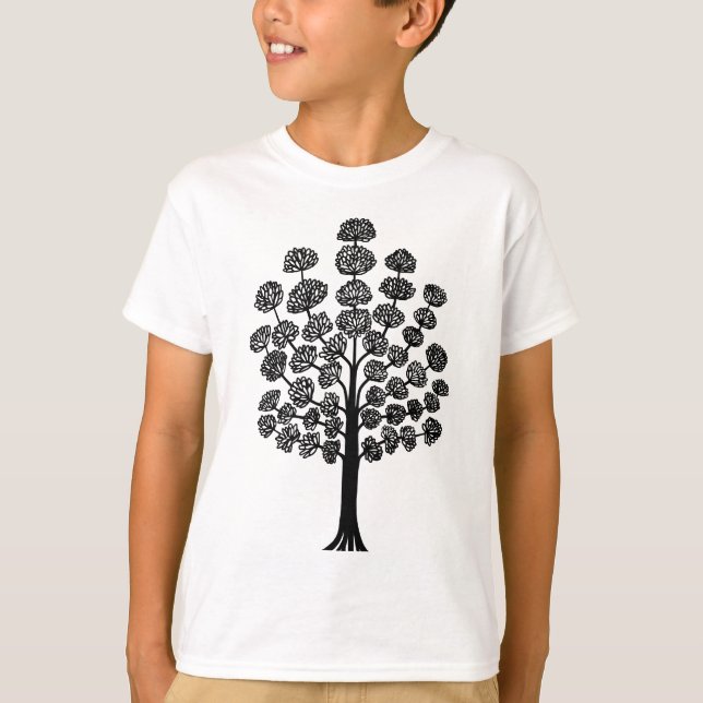 T-shirt Arbre stylisé (Devant)