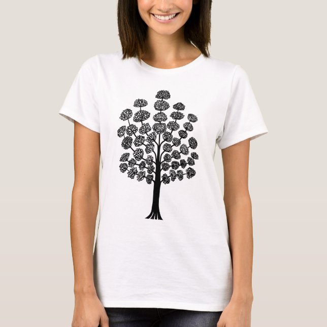 T-shirt Arbre stylisé (Devant)