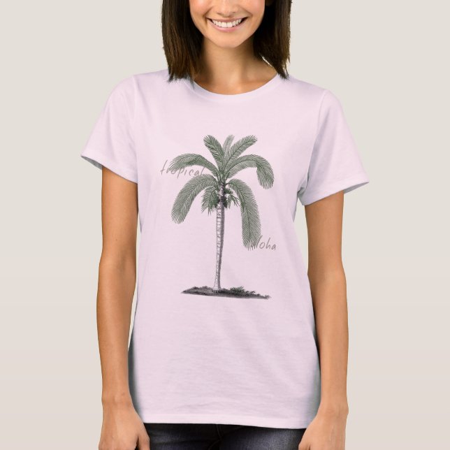 T-shirt Arbre tropical (Devant)