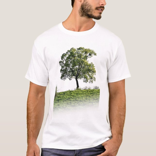 T-shirt Arbre vert v1 (Devant)