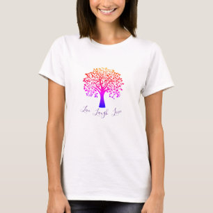 T-Shirt arbre Vivre rire amour