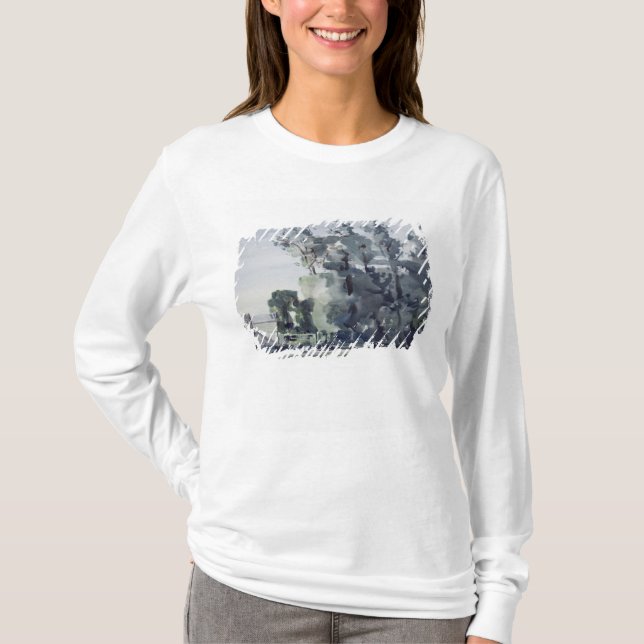 T-shirt Arbres - aube (Devant)