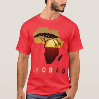 T-shirt Arbres baobabs désets baobabAfrique baobab arbre