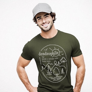 T-shirt Arbres Cadeaux Outdoorsaux Dendrophile Définition