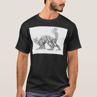 T-shirt Arbres de découpage