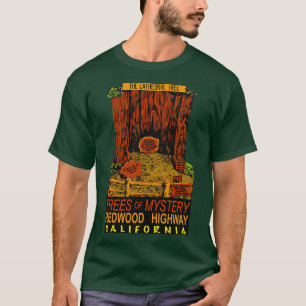 T-shirt Arbres de Mystery Redwood Californie