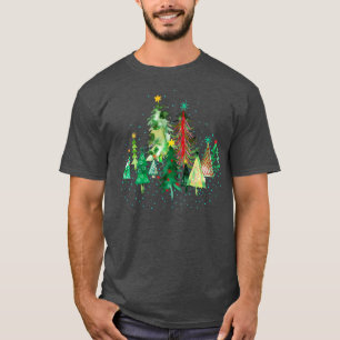T-shirt Arbres de Noël