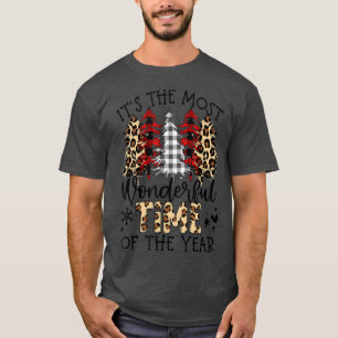 T-shirt Arbres De Noël C'Est Le Moment Le Plus Merveilleux