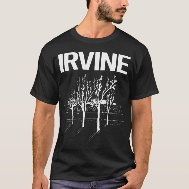 T-shirt Arbres de rue Irvine (Devant)