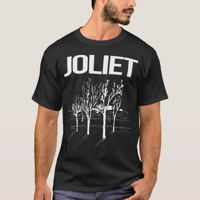 T-shirt Arbres de rue Joliet (Devant)