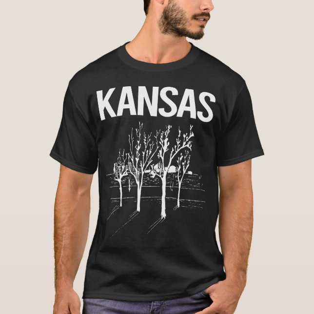 T-shirt Arbres de rue Kansas (Devant)