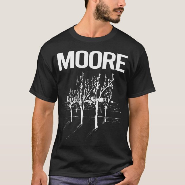 T-shirt Arbres de rue Moore (Devant)