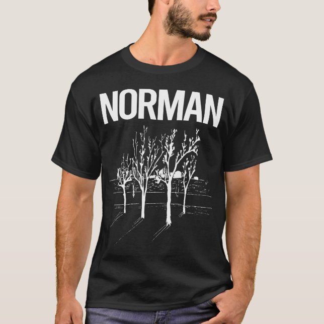 T-shirt Arbres de rue Norman (Devant)