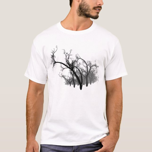 T-shirt Arbres d'hiver (Devant)