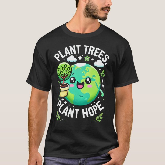 T-shirt "Arbres Plantes, espoir plante (Devant)