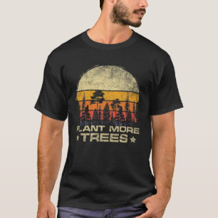 T-shirt Arbres Plantes vintages Citation Perdue Sauvez Not