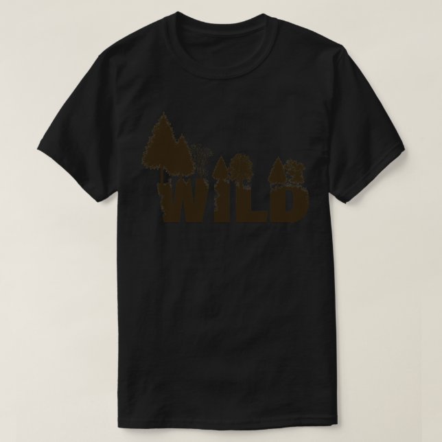 T-shirt Arbres sauvages (Design devant)
