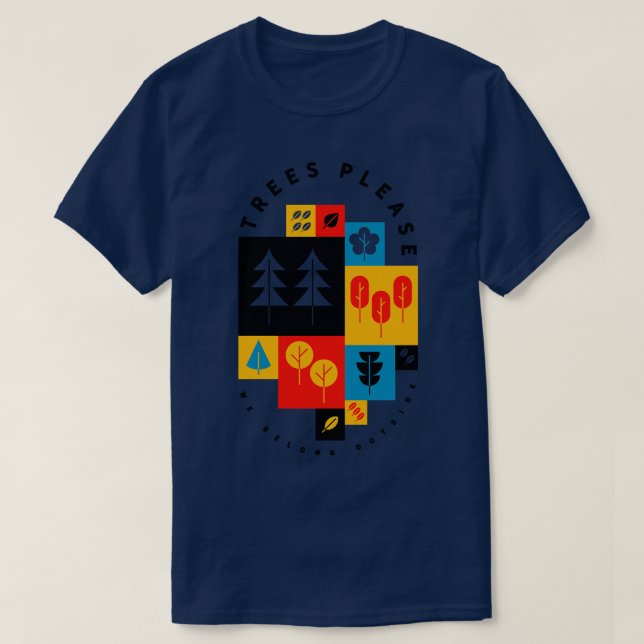 T-shirt Arbres S'Il Vous Plaît (Design devant)