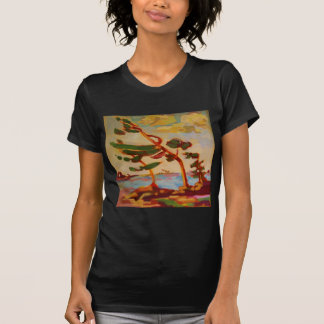 T-shirt arbres Vent-balayés