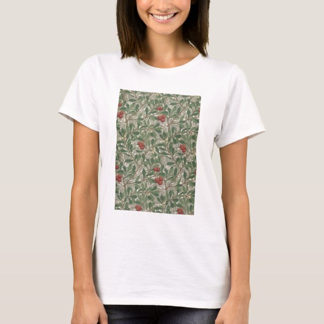 T-shirt 'Arbutus' wallpaper designed par Kathleen Kersey f (Devant)