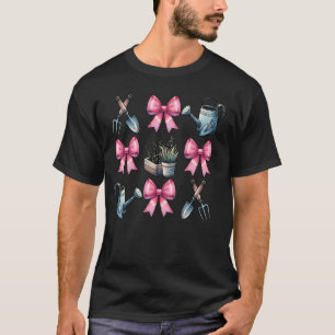 T-shirt Arc Coquette Outils de Jardinage Jardinière Plante