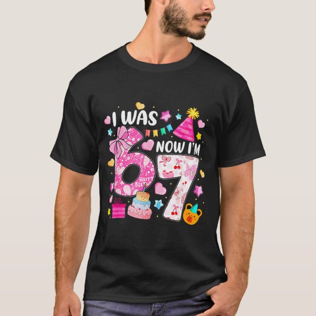 T-shirt Arc Coquette Prépa J'avais 6 ans Maintenant j'ai 7 (Devant)