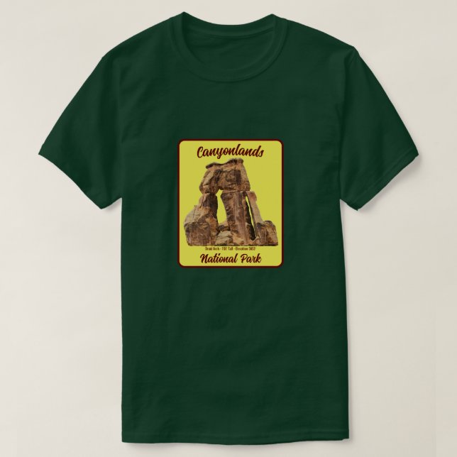 T-shirt Arc Druide Canyonlands N.P. (Design devant)