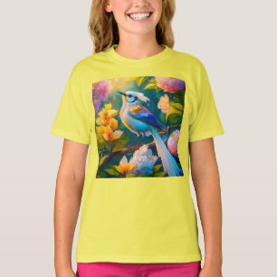 T-shirt Arc en arc-en-ciel Jay Imaginaire Bird