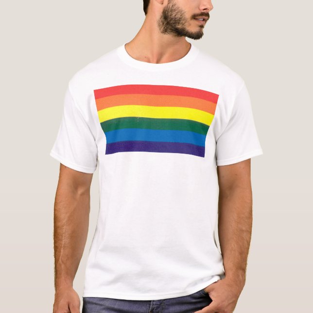 T-shirt arc-en-ciel (Devant)