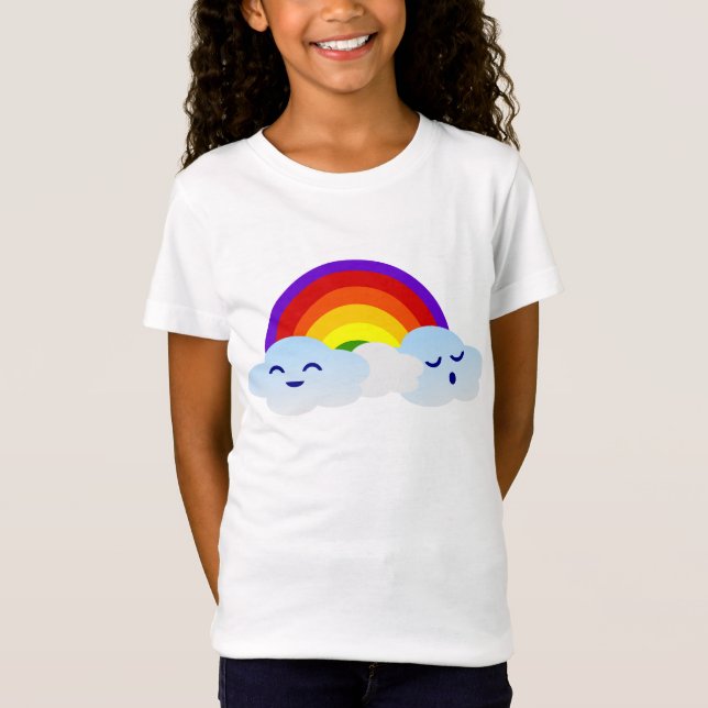 T-Shirt arc-en-ciel (Devant)