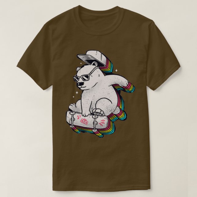 T-shirt arc-en-ciel (Design devant)