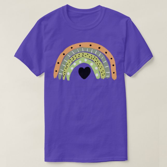 T-shirt arc-en-ciel 8 (Design devant)